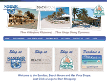 Tablet Screenshot of beachstore.groupersandwich.com